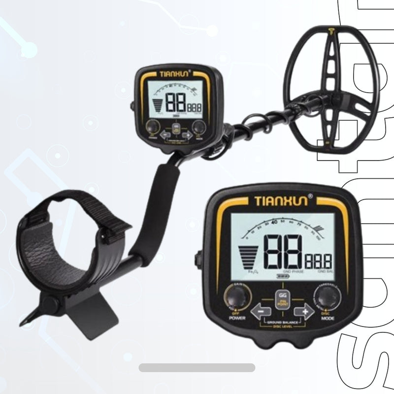 TX-850 Metal Detector - Professional Underground Scanner, 2.5m Depth