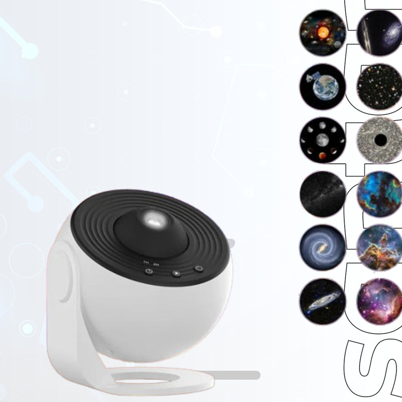 Galaxy Projector Night Light - 360° Rotate Planetarium Lamp