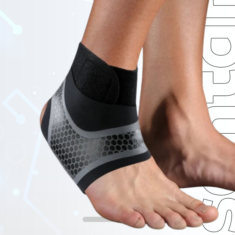 Protective Gear and Nylon Compression Ankle Support - 1pc