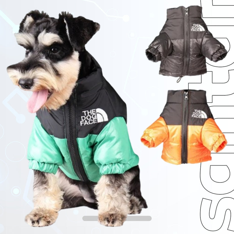 Large Winter Dog Jacket - Warm Windproof Reflective Coat for French Bulldog, Chihuahua, and Small to Medium Dogs