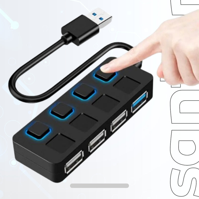 USB Hub 3.0 Type-C High Speed 5Gbps Multi-Splitter Adapter