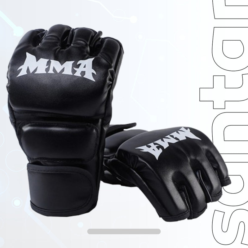 Kickboxing MMA Gloves - PU Karate Muay Thai Training Equipment for Adults and Kids