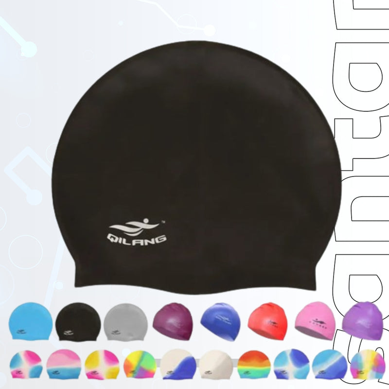 Universal Waterproof Silicone Swimming Caps