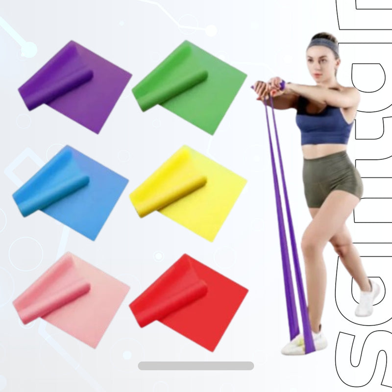 Resistance Band for Yoga, Pilates Elastic Bands for Physiotherapy