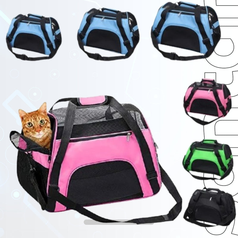 Cat Bags Portable and Dog Carrier Bag Mesh Breathable