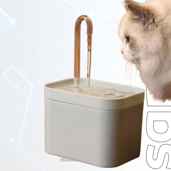 Smart Automatic Pet Water Dispenser with Burnout Prevention Pump