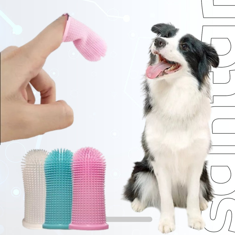 Finger Brush for Pet Teeth Cleaning