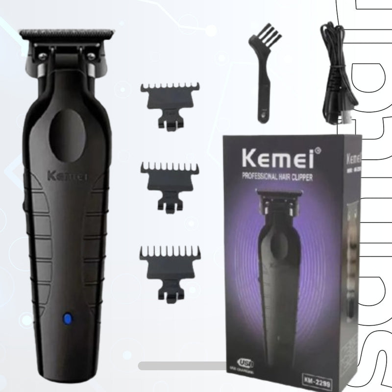 Black Hair Clippers for Men - Cordless Professional Barber Clippers, USB Rechargeable, Wireless