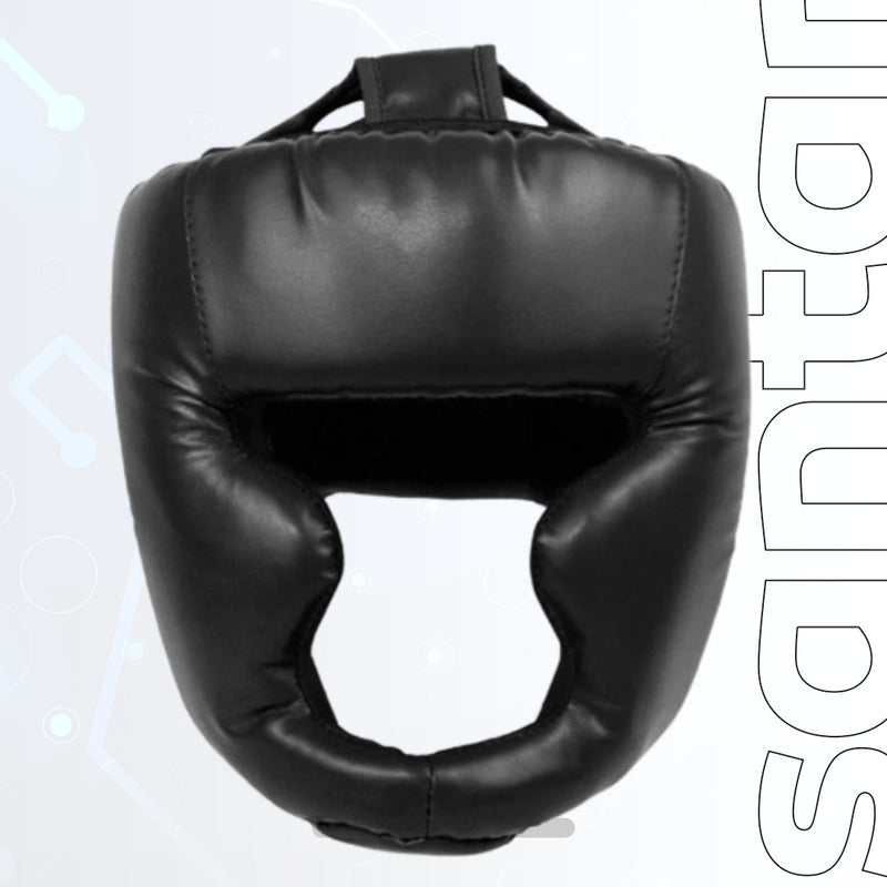 Full-Covered Boxing Helmet - Thickened, Adult Karate Muay Thai Training Head Protector