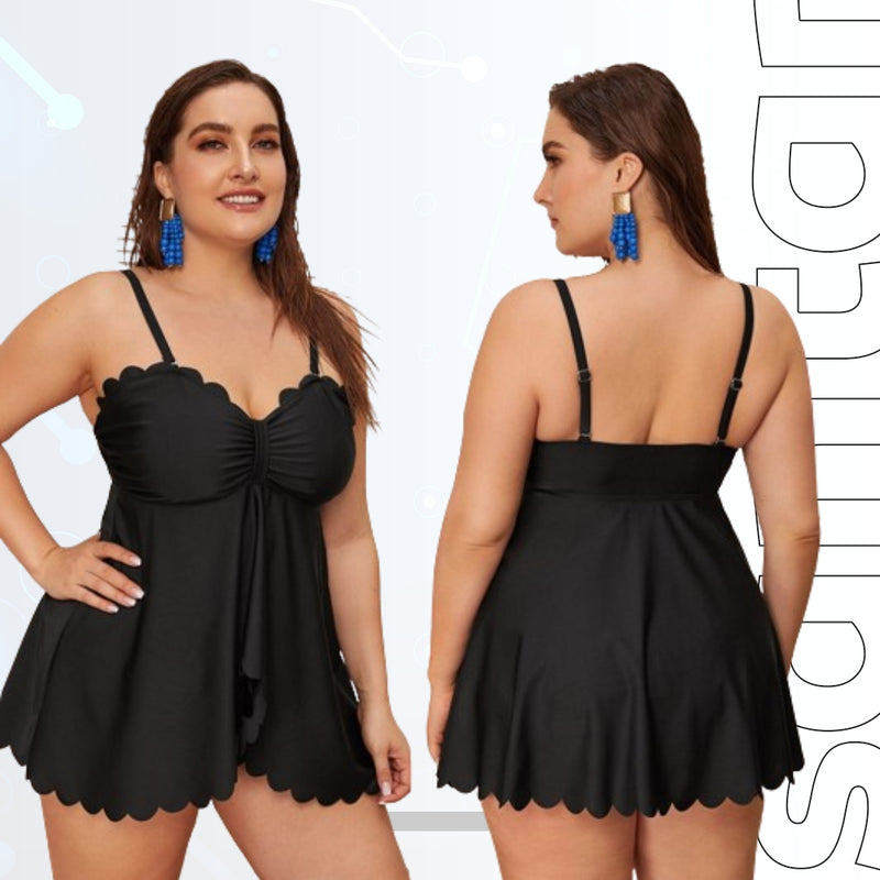 Push-Up Plus Size Bottoms Two Piece Set