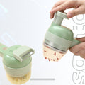 Electric Garlic Grinder - 4 in 1 Multifunctional Food Processor