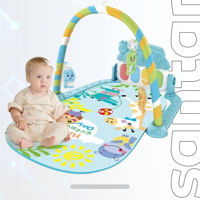 Toy Stand with Music for Newborn Baby - Pillows