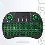 i8 2.4G Touchpad Keyboard with Wireless Backlit Air Mouse for PC - Android - TV Box
