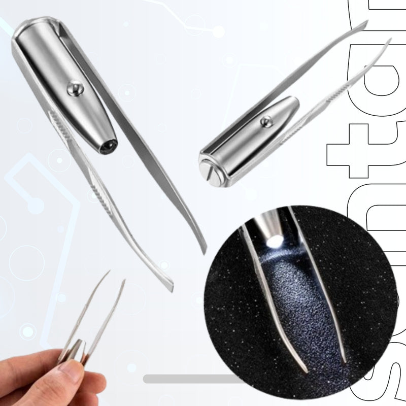 Stainless Steel Tweezers for Face, Eyebrow Design