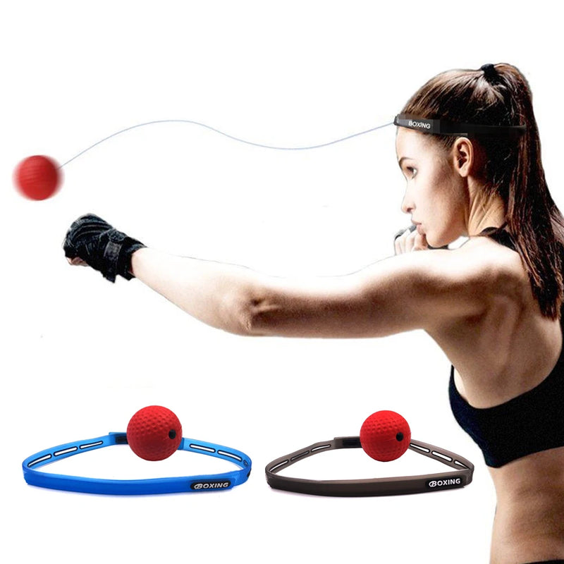 Boxing Reflex Speed Punch Ball - Hand-Eye Training Set for Boxing, MMA, Muay Thai