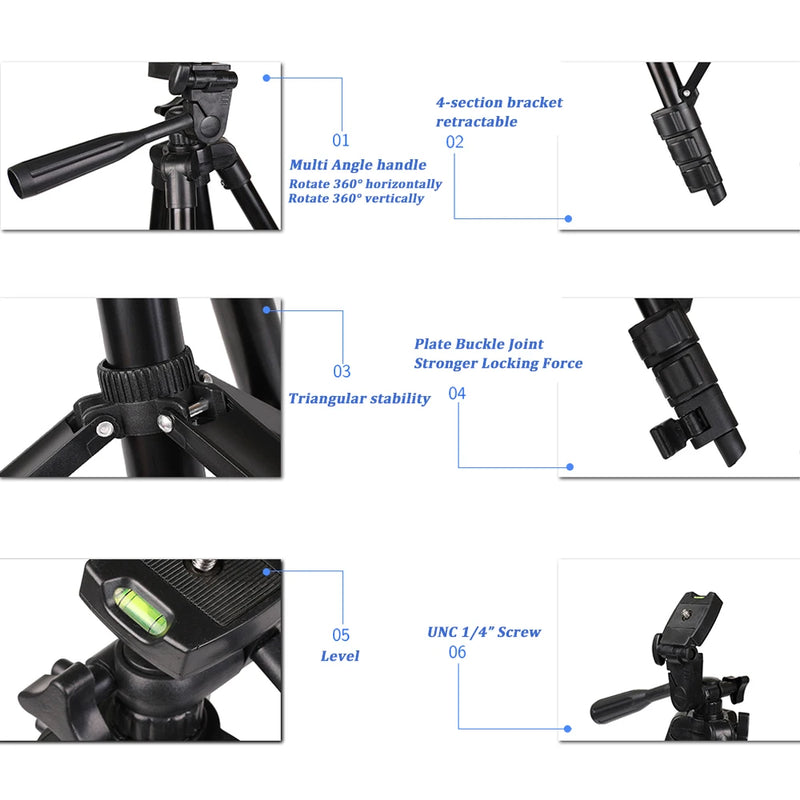 Phone Tripod, 40 inches - Universal Photography