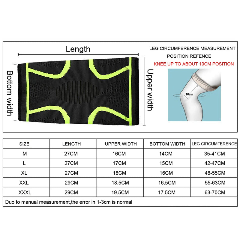 Fitness Running Cycling Knee  Compression