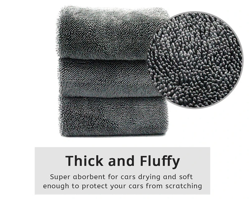 Microfiber towel for car and motorcycle washing