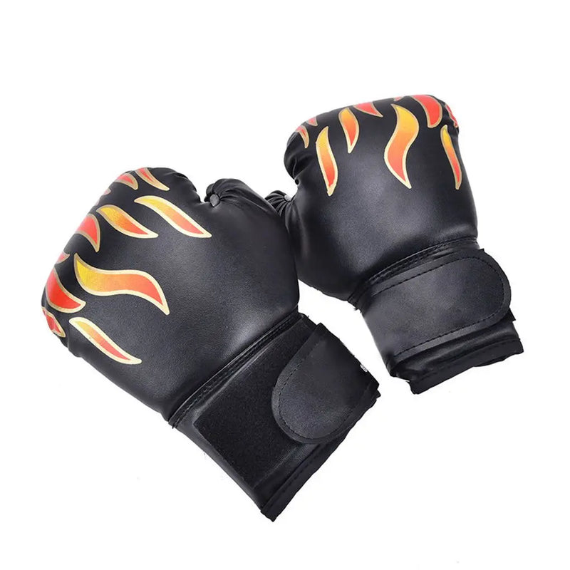 Kids Leather Boxing Gloves - Kickboxing Gloves for Children in Sanda Sports