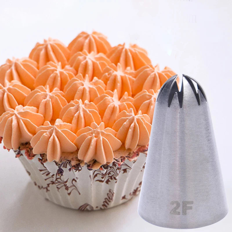 Russian Confectioner Piping Pastry Nozzles for Cakes - Confectionery Decoration