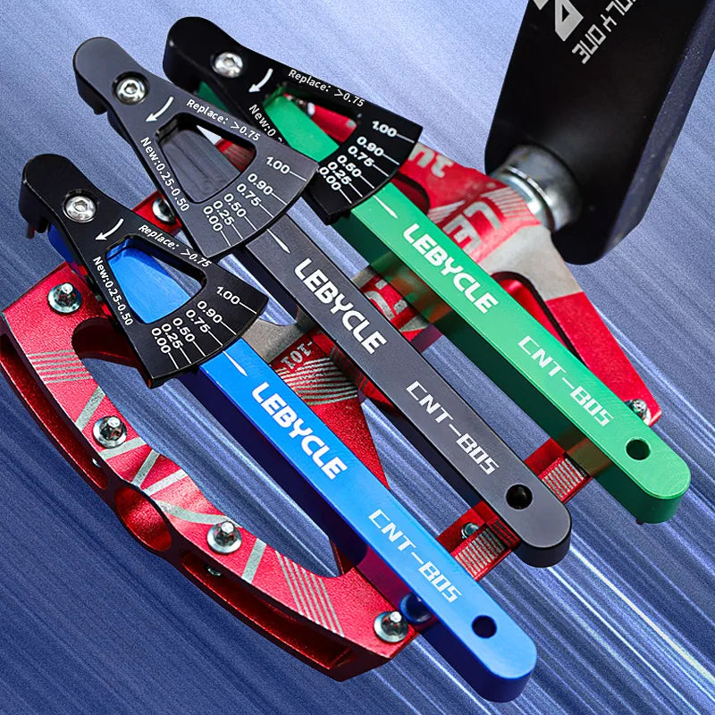 Bicycle Chain Wear Indicator - Aluminum Repair Gauge