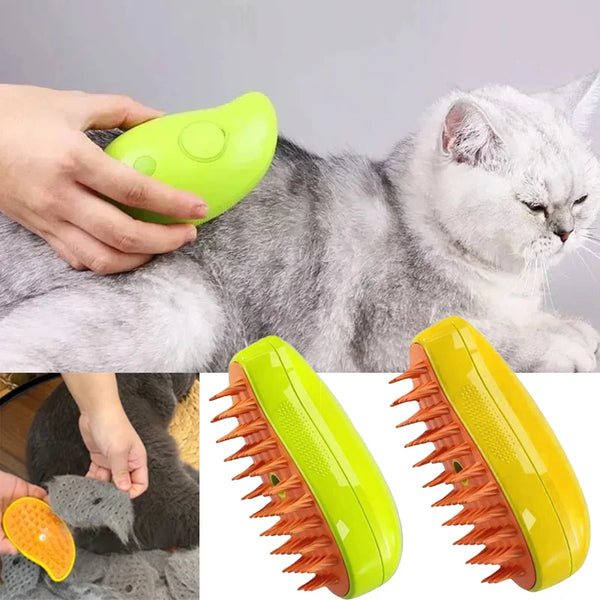 Cat Steam Brush Electric Spray Water Spray