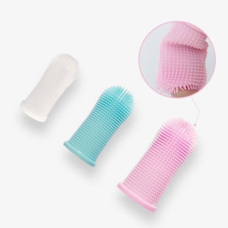 Finger Brush for Pet Teeth Cleaning