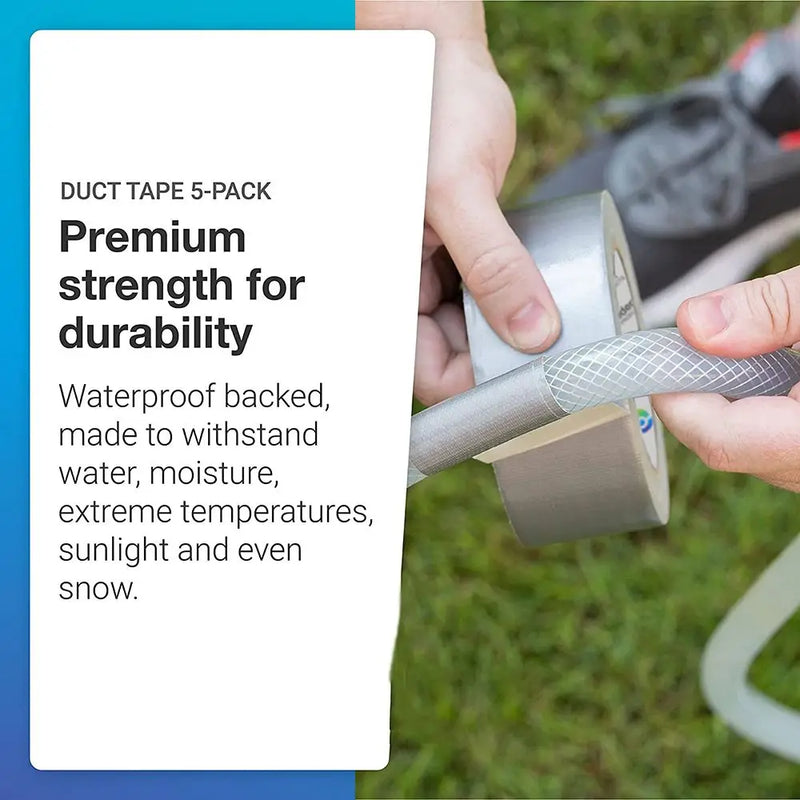 Super Sticky Heavy Duty Waterproof Cloth Duct Tape - Industrial Strength for Carpet Binding and Repairs