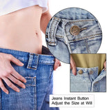 Metal Jeans Buttons 17mm - Seamless Replacement