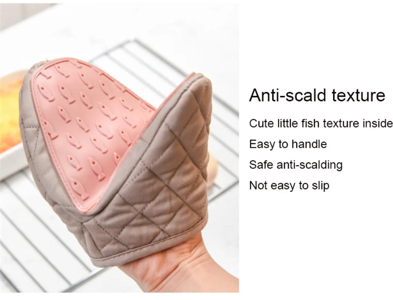 Anti-scalding Oven Gloves - Silicone Oven Gloves