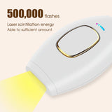 Body Bikini IPL 500,000 Flash Depilator - Permanent Hair Removal for Women