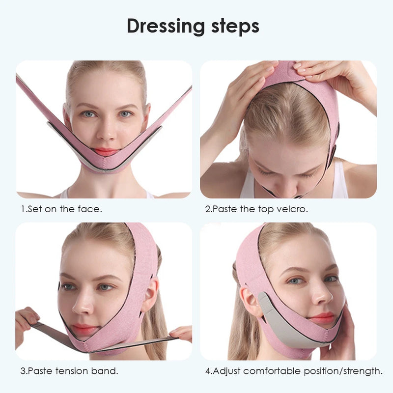 Face Slimming Bandage - Face Strap, Care Tools