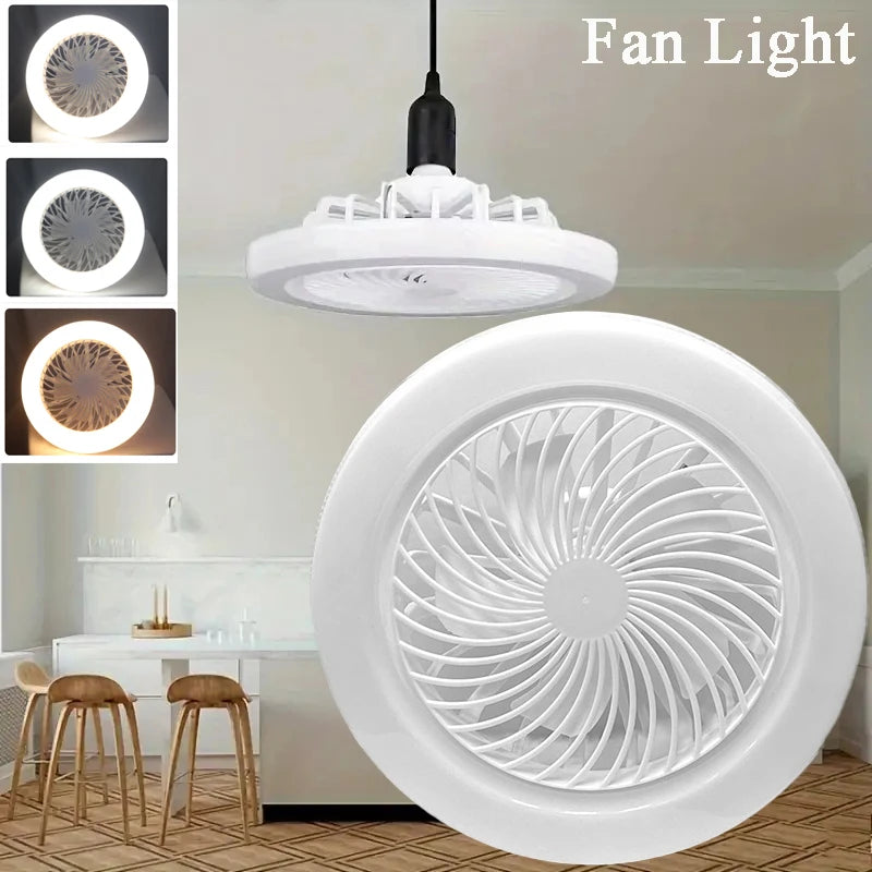 Nordic Ceiling Fan with Lamp