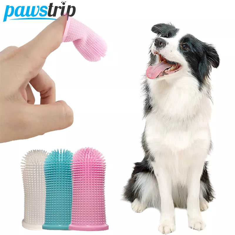 Finger Brush for Pet Teeth Cleaning