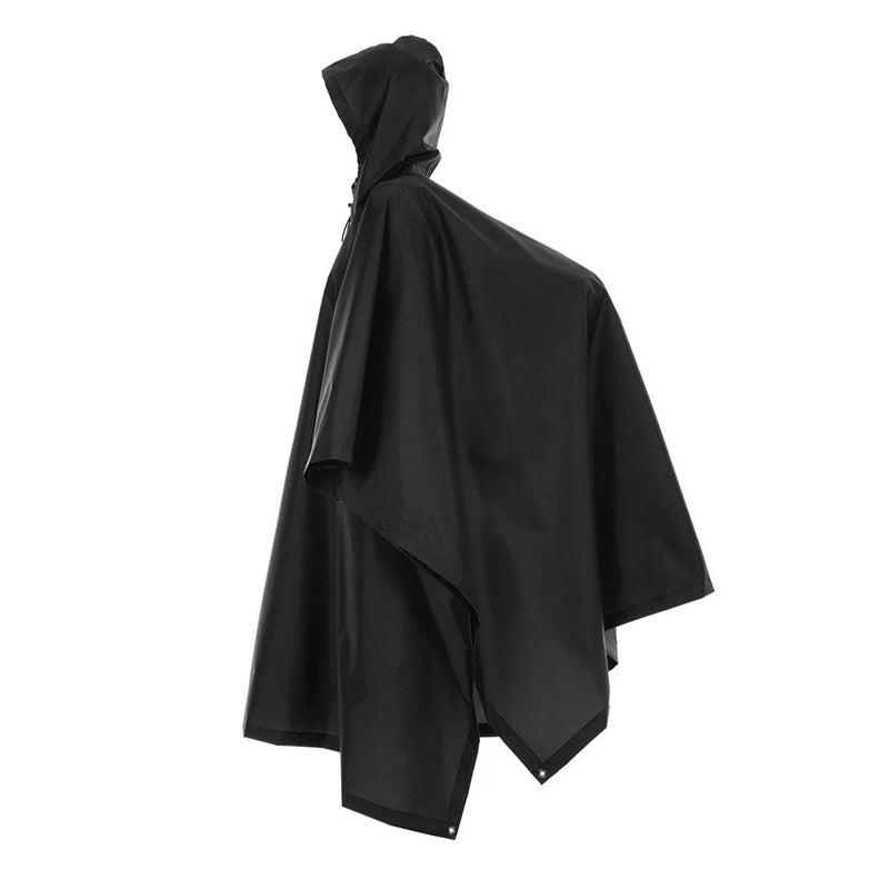 Waterproof Hooded Rain Poncho