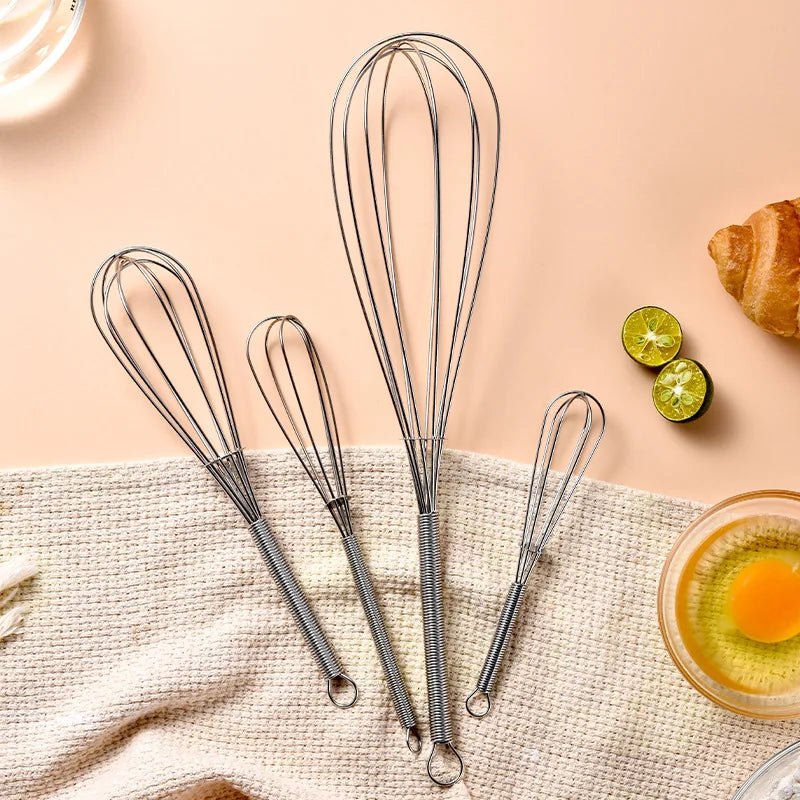 Multifunctional Stainless Steel Rotary Manual Egg Beater