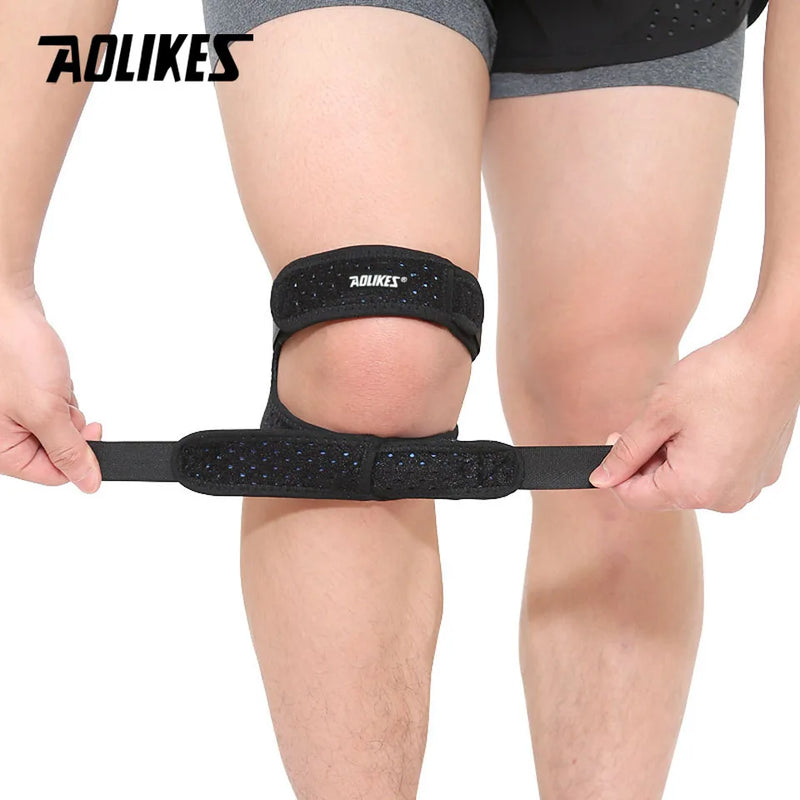 Adjustable Patella Knee Band with Dual Compression Pads