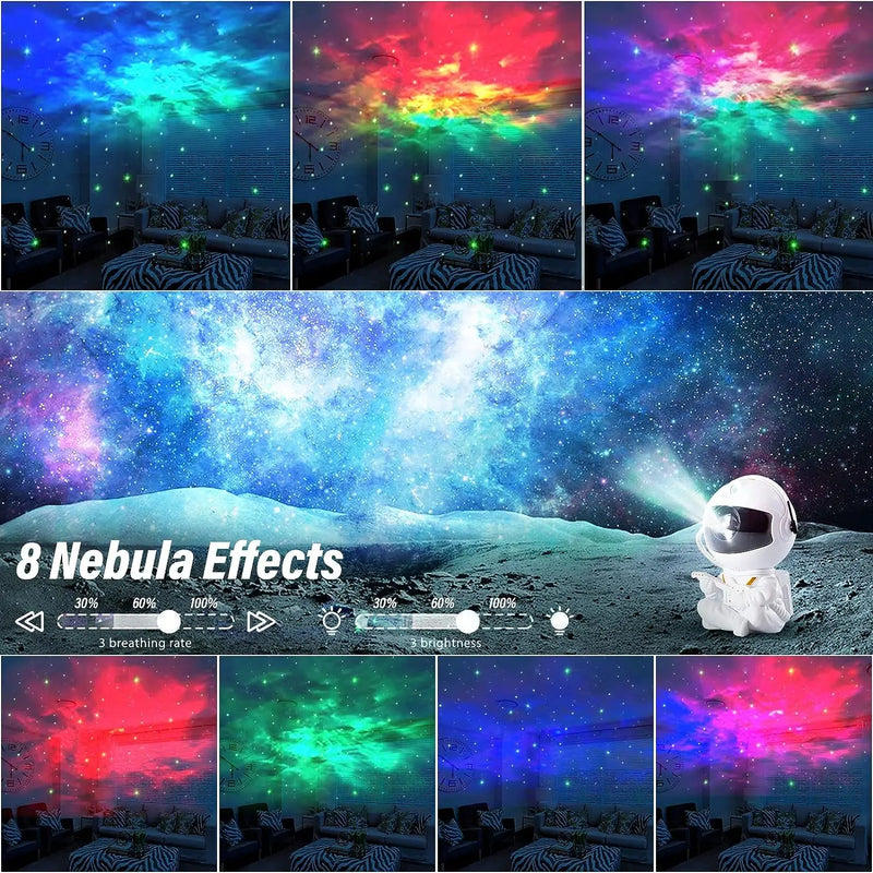 Space Nebula Astronaut Projector for Bedroom and Living Room