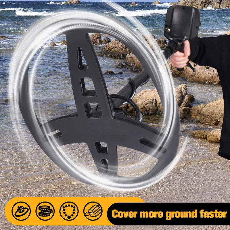 TX-850 Metal Detector - Professional Underground Scanner, 2.5m Depth