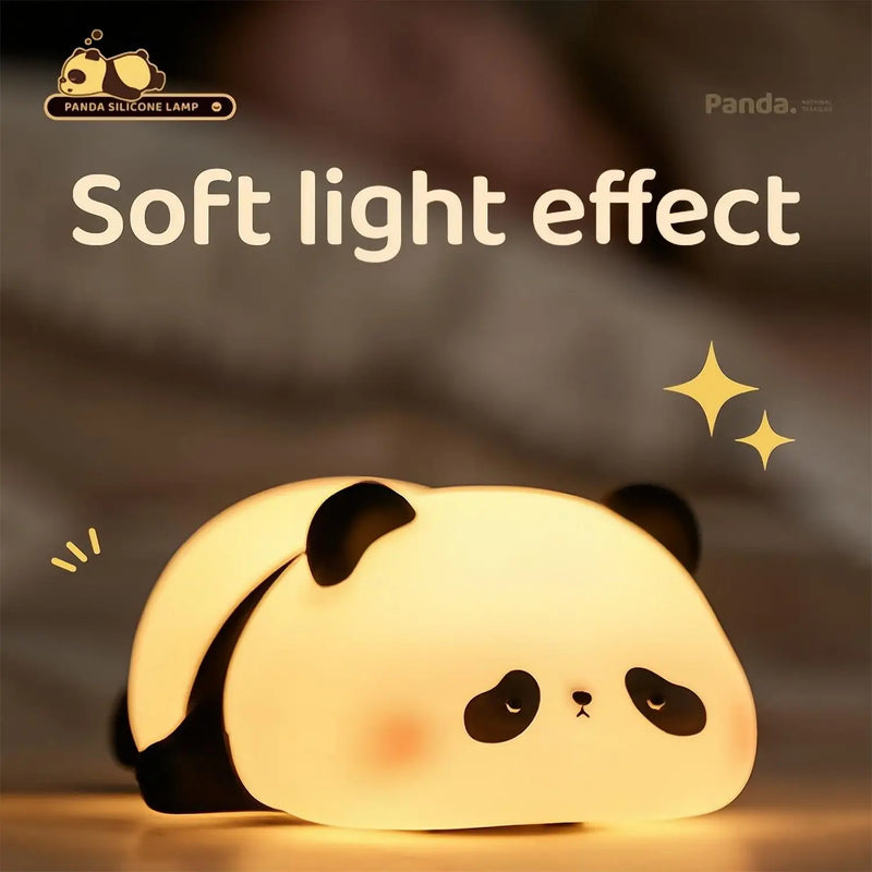 Rechargeable Silicone Sheep and Panda Shaped Led Night Lights