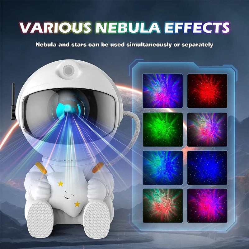 Space Nebula Astronaut Projector for Bedroom and Living Room