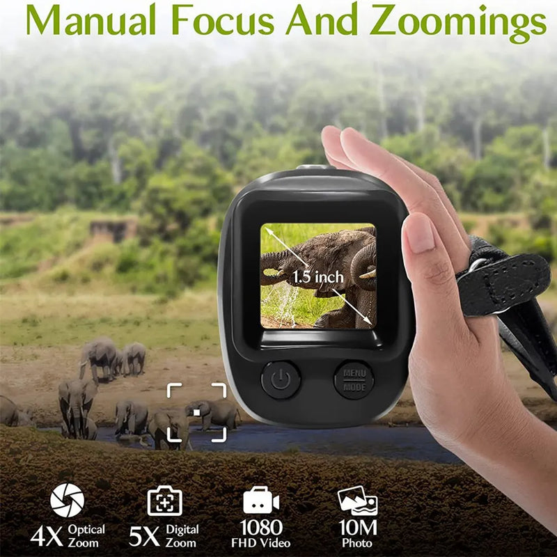 Monocular Night Vision Device 1080P HD Infrared and Digital Zoom