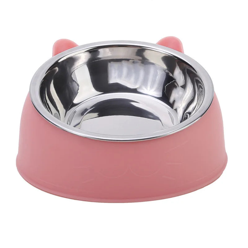 Dog and cat bowl 100ml, 15 degree non-slip raised base