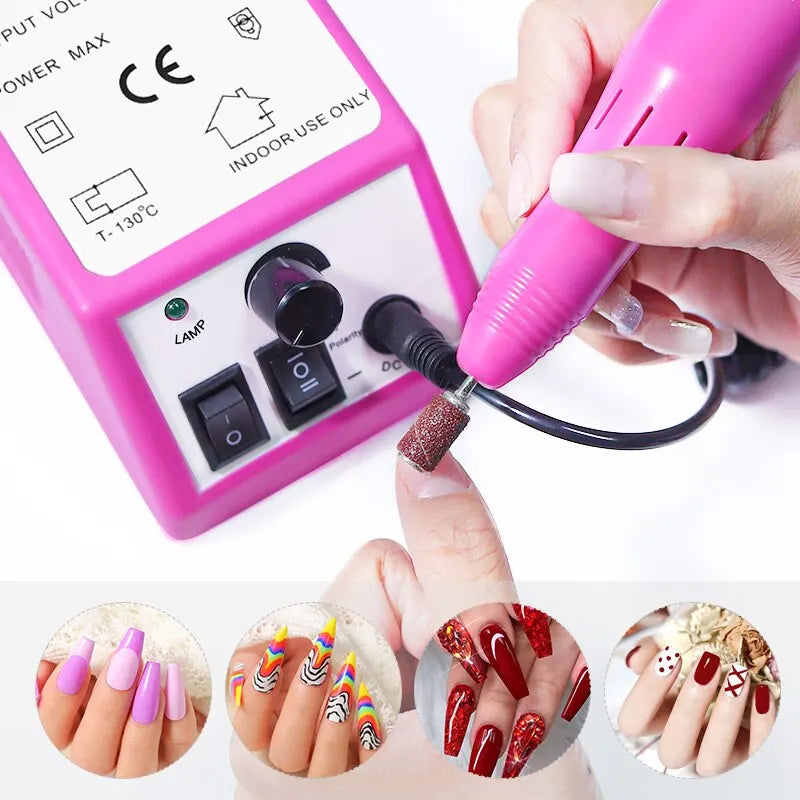 Professional Drill Machine - Electric Nail File for Manicure