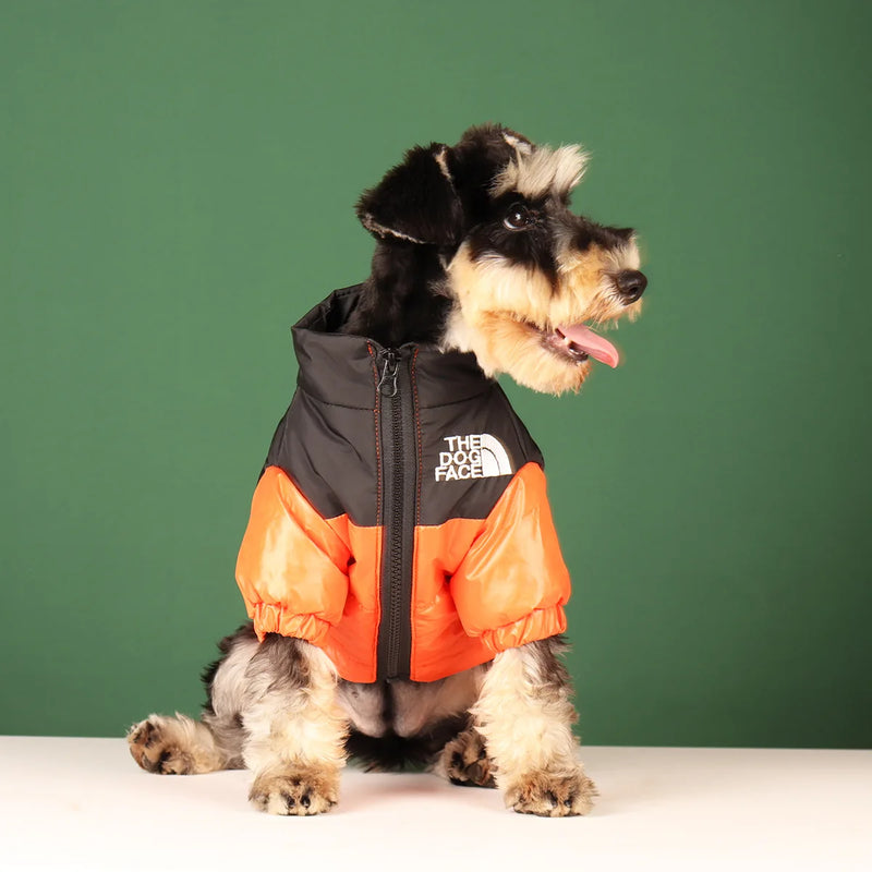 Large Winter Dog Jacket - Warm Windproof Reflective Coat for French Bulldog, Chihuahua, and Small to Medium Dogs