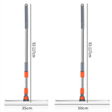 Silicone Scraper Broom - Magic Wiper for High Places, Glass, and Floor Mop