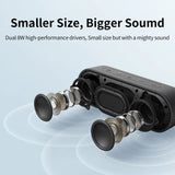 Tribit XSound Go Portable Bluetooth Speaker - IPX7 Waterproof, Better Bass, 24-Hour Playtime, Type-C & AUX