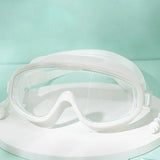 Anti-Fog Wide View Swim Goggles with Earplugs
