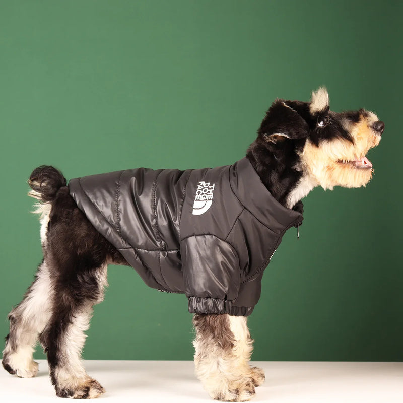 Large Winter Dog Jacket - Warm Windproof Reflective Coat for French Bulldog, Chihuahua, and Small to Medium Dogs