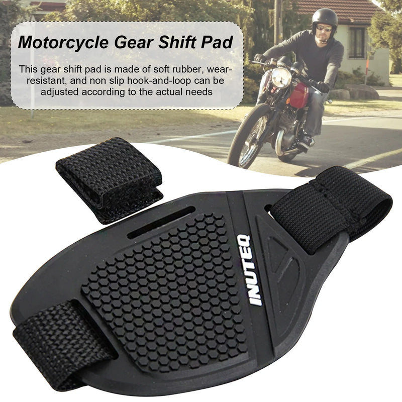 Adjustable Rubber Protective Cover - Anti Slip Shield for Motorcycle Shoe